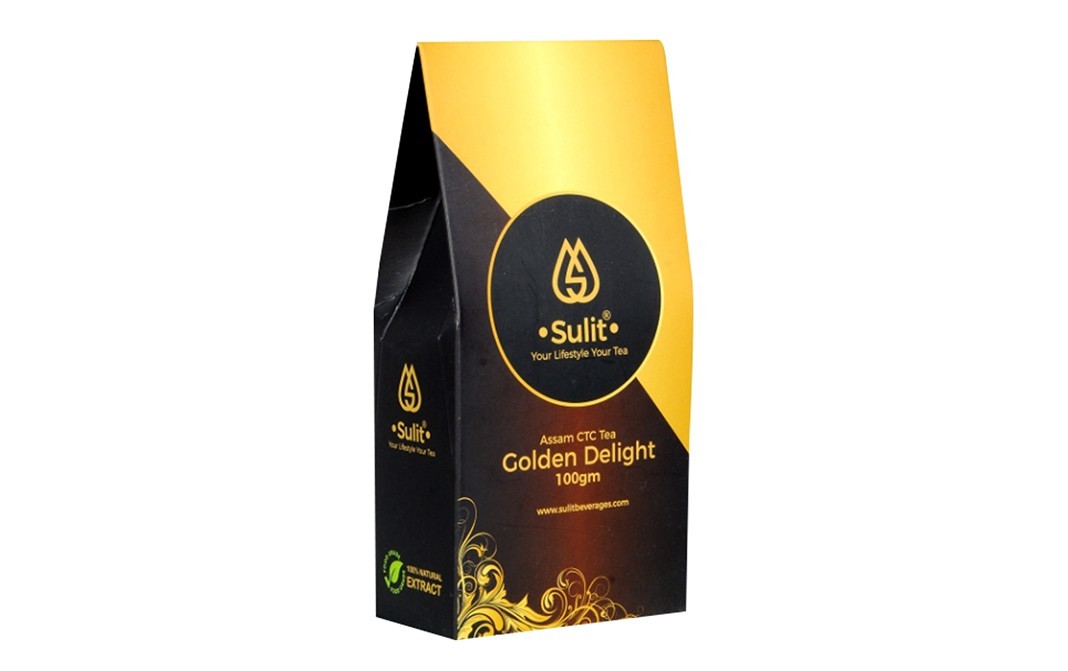 Sulit Assam CTC Tea Golden Delight   Pack  100 grams